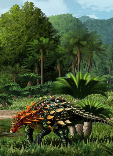 Новый вид бронированного динозавра Yuxisaurus kopchicki найден в Китае